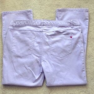Denim 24/7 purple jeans. Sz 18WP